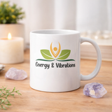 Energy & Vibrations Coffee Mug | I Am 100X | Two-Sided Affirmation Mug