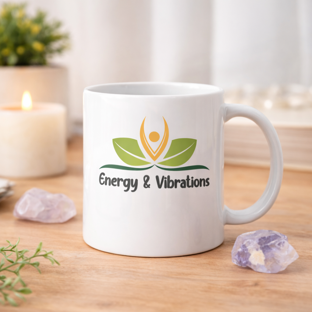 Energy & Vibrations Coffee Mug | I Am 100X | Two-Sided Affirmation Mug
