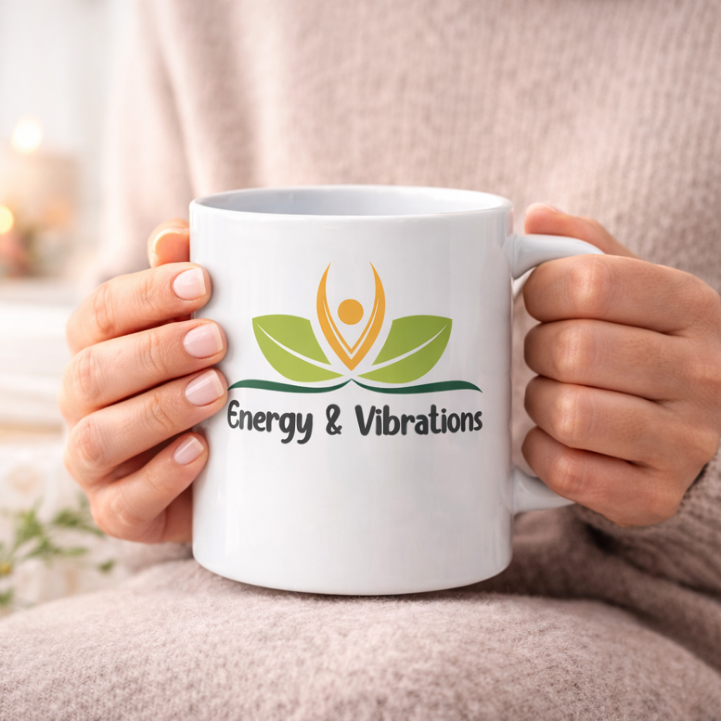 Energy & Vibrations Coffee Mug | I Am 100X | Two-Sided Affirmation Mug