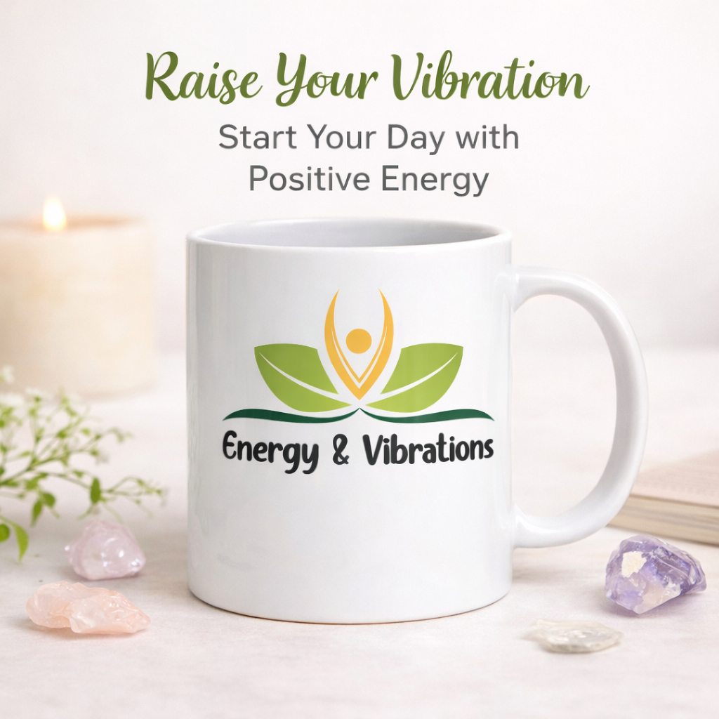 Energy & Vibrations Coffee Mug | I Am 100X | Two-Sided Affirmation Mug