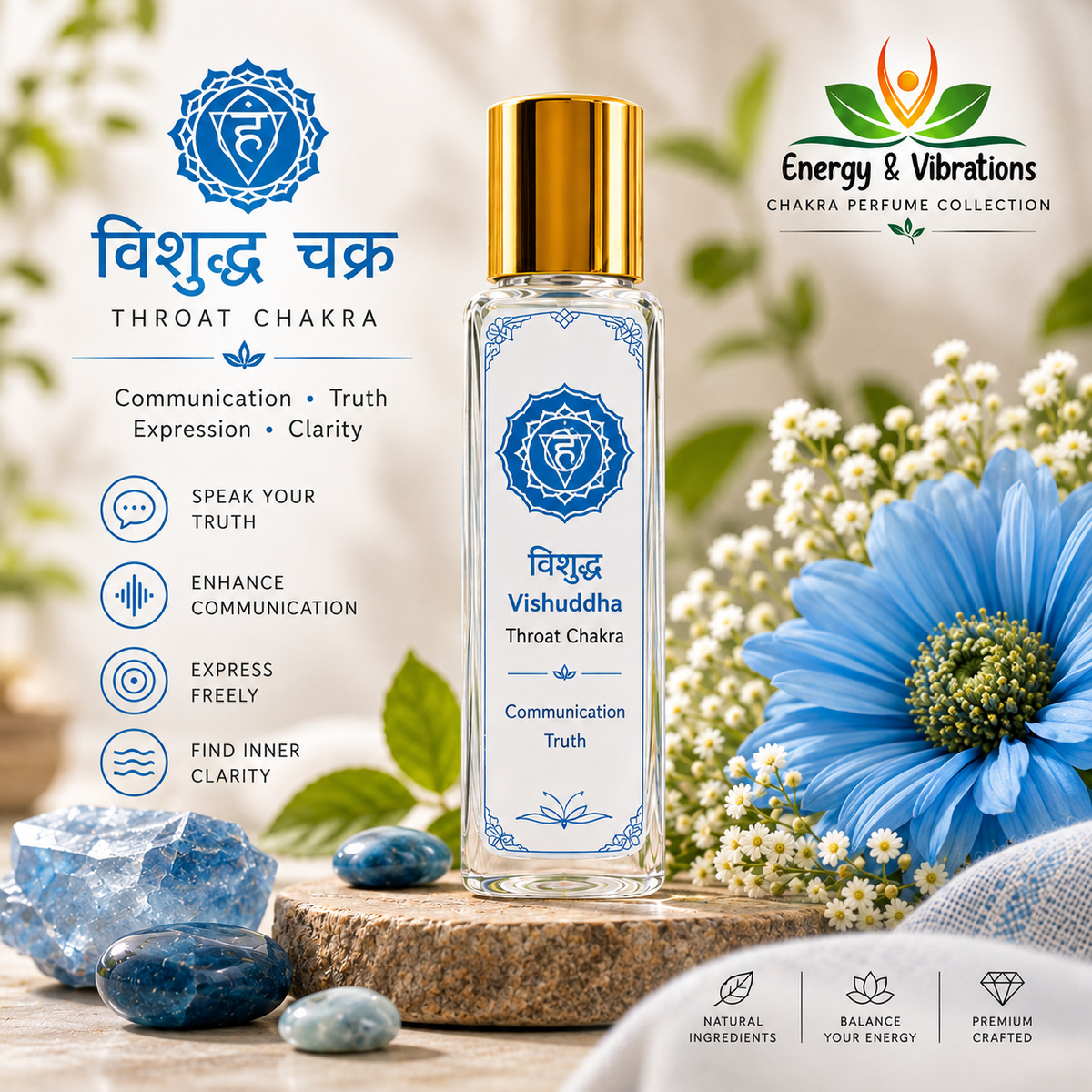 7 Chakra Perfume bottle